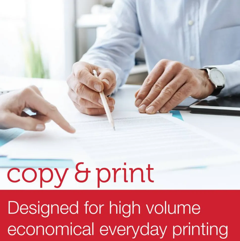 Multi-Use Printer & Copy Paper, White, Letter (8.5" x 11"), 5000 Sheets Per Case, 20 Lb, 96 Brightness