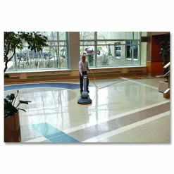 3M Ultra High-Speed Eraser Floor Burnishing Pad 3600, 20" Diameter, Pink, 5/Carton