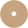 3M Ultra High-Speed Floor Burnishing Pads 3400, 20" Diameter, Tan, 5/Carton