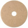 3M Ultra High-Speed Natural Blend Floor Burnishing Pads 3500, 20" Diameter, Tan, 5/Carton