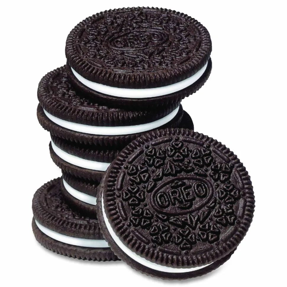 Nabisco Oreo Cookies Single Serve Packs, Chocolate, 2 oz Pack, 30/Carton
