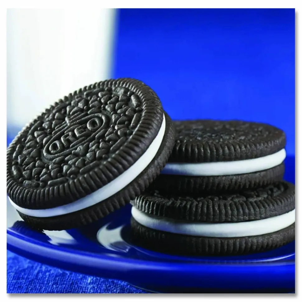 Nabisco Oreo Cookies Single Serve Packs, Chocolate, 2 oz Pack, 30/Carton