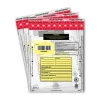 Nadex Tamper-Evident Deposit Bags, 9" x 12", Clear, Pack Of 25 Bags