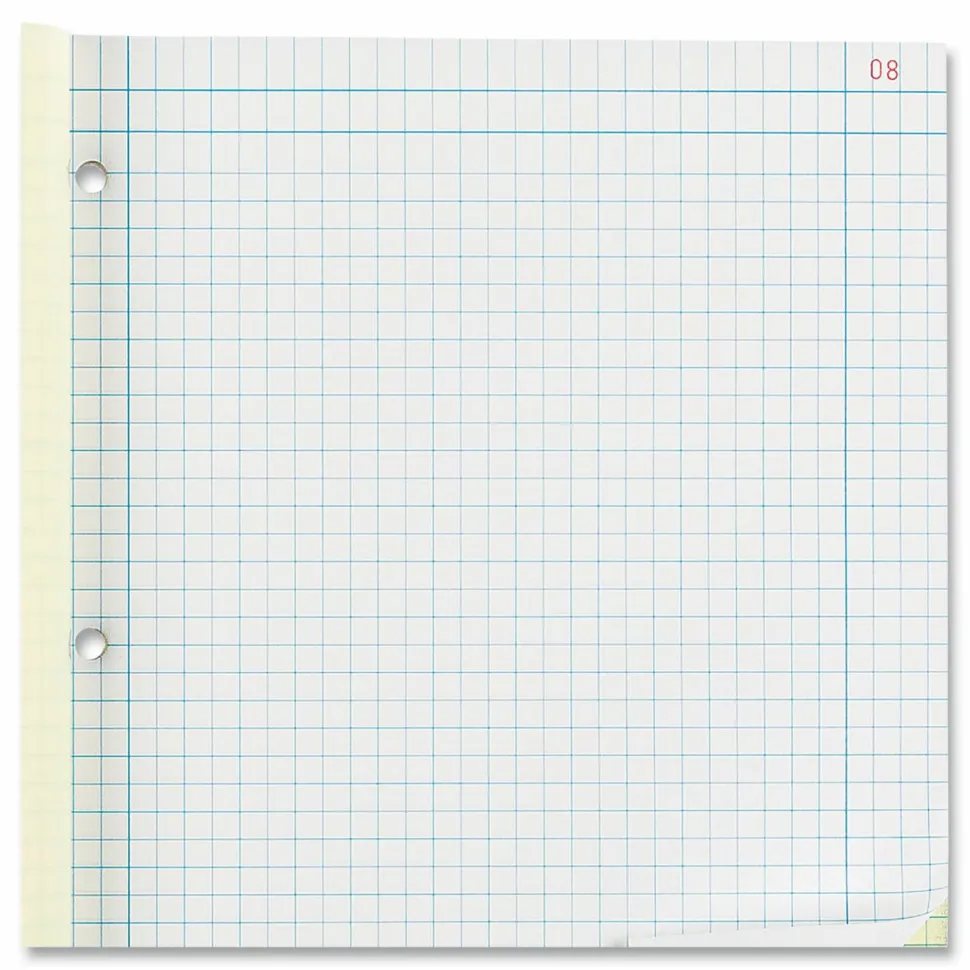 National Brand Laboratory Research Notebooks, 9 1/4" x 11", Quadrille Ruled, 100 Sheets, Brown