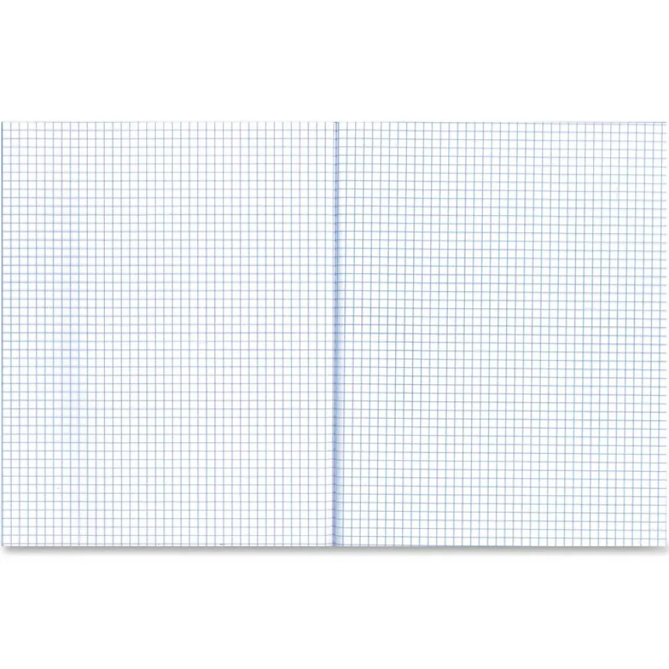 National Composition Book, Quadrille Rule (5 sq/in), Black Marble Cover, (80) 10 x 7.88 Sheets