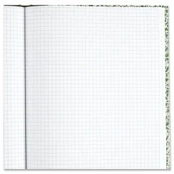 National Lab Notebook, Quadrille Rule (5 sq/in), Green Marble Cover, (96) 10.13 x 7.88 Sheets