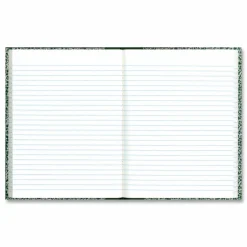 National Lab Notebook, Wide/Legal Rule, Green Marble Cover, (96) 10.13 x 7.88 Sheets