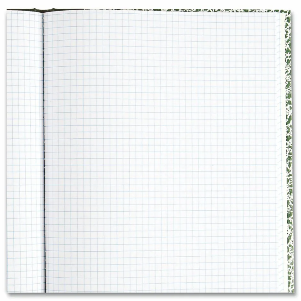 National Lab Notebook, Wide/Legal Rule, Green Marble Cover, (96) 10.13 x 7.88 Sheets