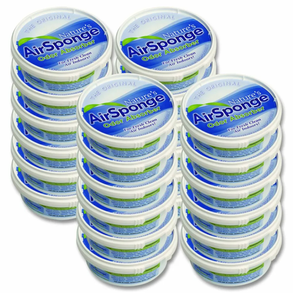 Nature's Air Sponge Odor Absorber, 8 oz Designer Cup, 24/Carton