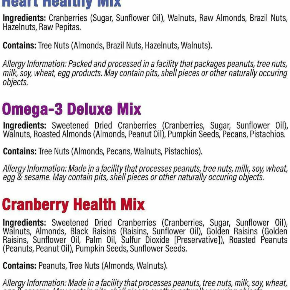 Nature's Garden Healthy Trail Mix Snack Packs, 1.2 oz Pouch, 50 Pouches/Carton