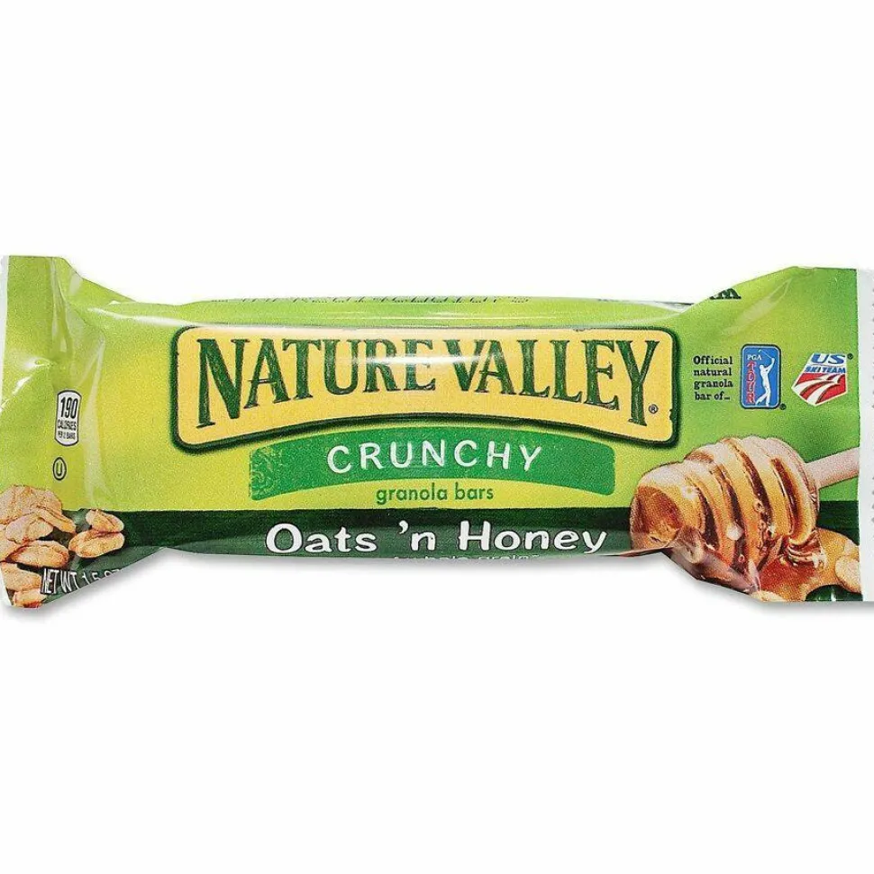 Nature Valley Granola Bars, Oat's 'N Honey, 1.5 Oz, Box Of 18
