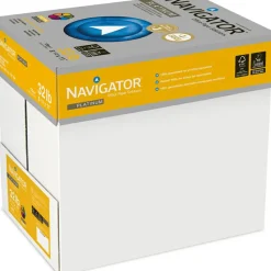 Navigator Platinum Office Multi-Use Printer & Copy Paper, Bright White, Letter (8.5" x 11"),, 2000 Sheets Per Case, 32 Lb, 99 Brightness