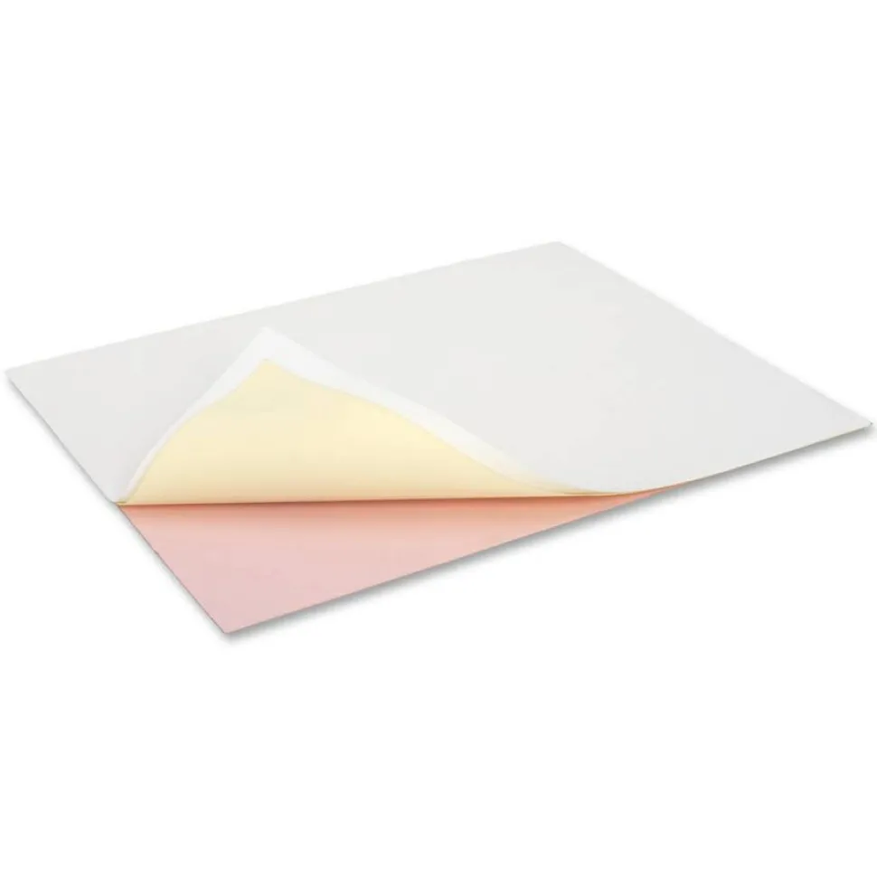 NCR Paper Superior Inkjet Print Carbonless Paper, Letter Size (8 1/2" x 11"), Canary/Pink, 500 Sheets