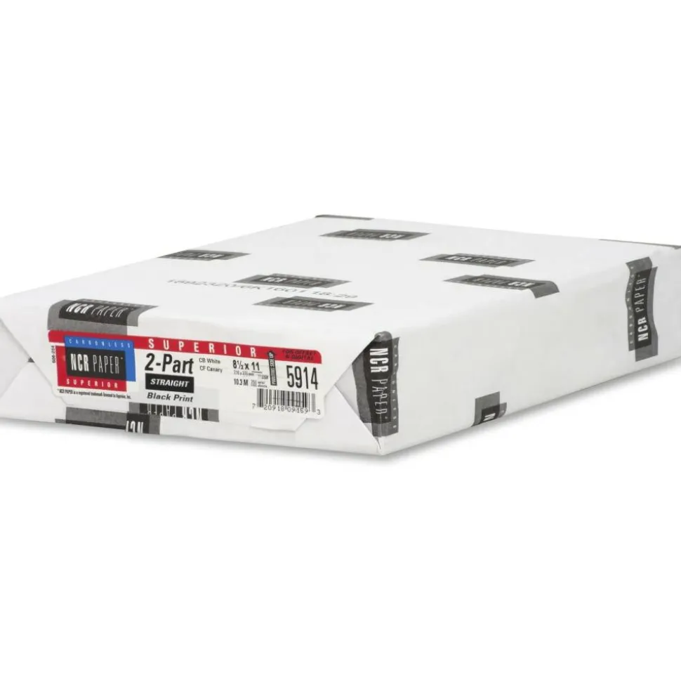 NCR Paper Superior 2-part Straight Carbonless Paper - White