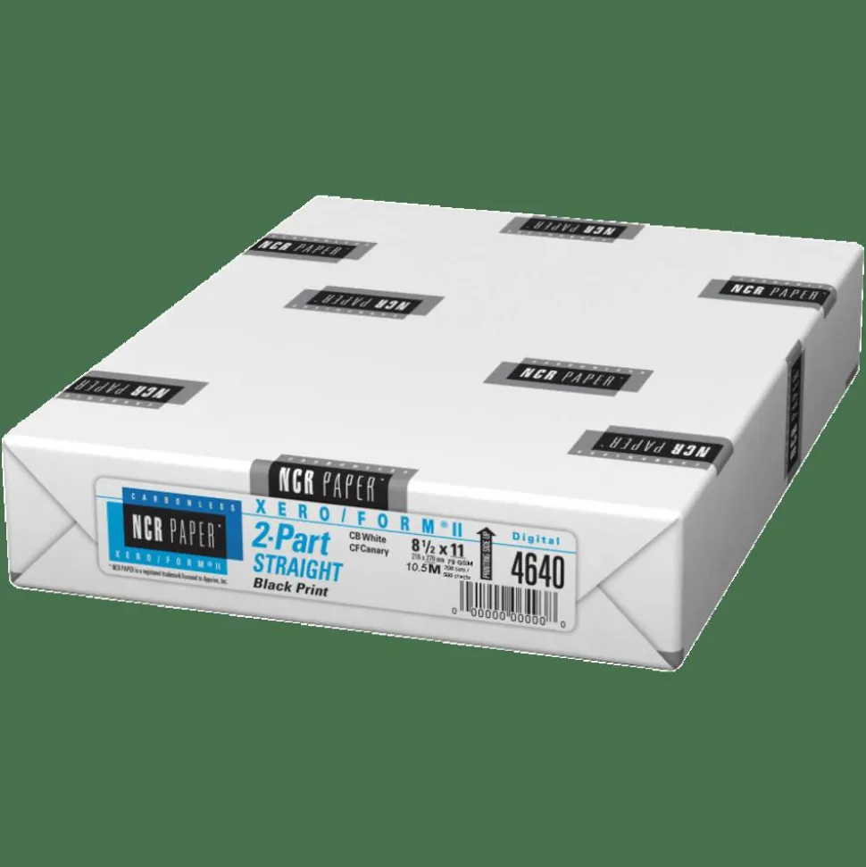 NCR Paper Xero/Form II Carbonless Paper Sheets - White/Yellow