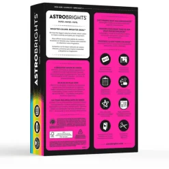 Neenah Astrobrights Bright Color Copy Paper, 1 Ream, Bright Assortment, Letter (8.5