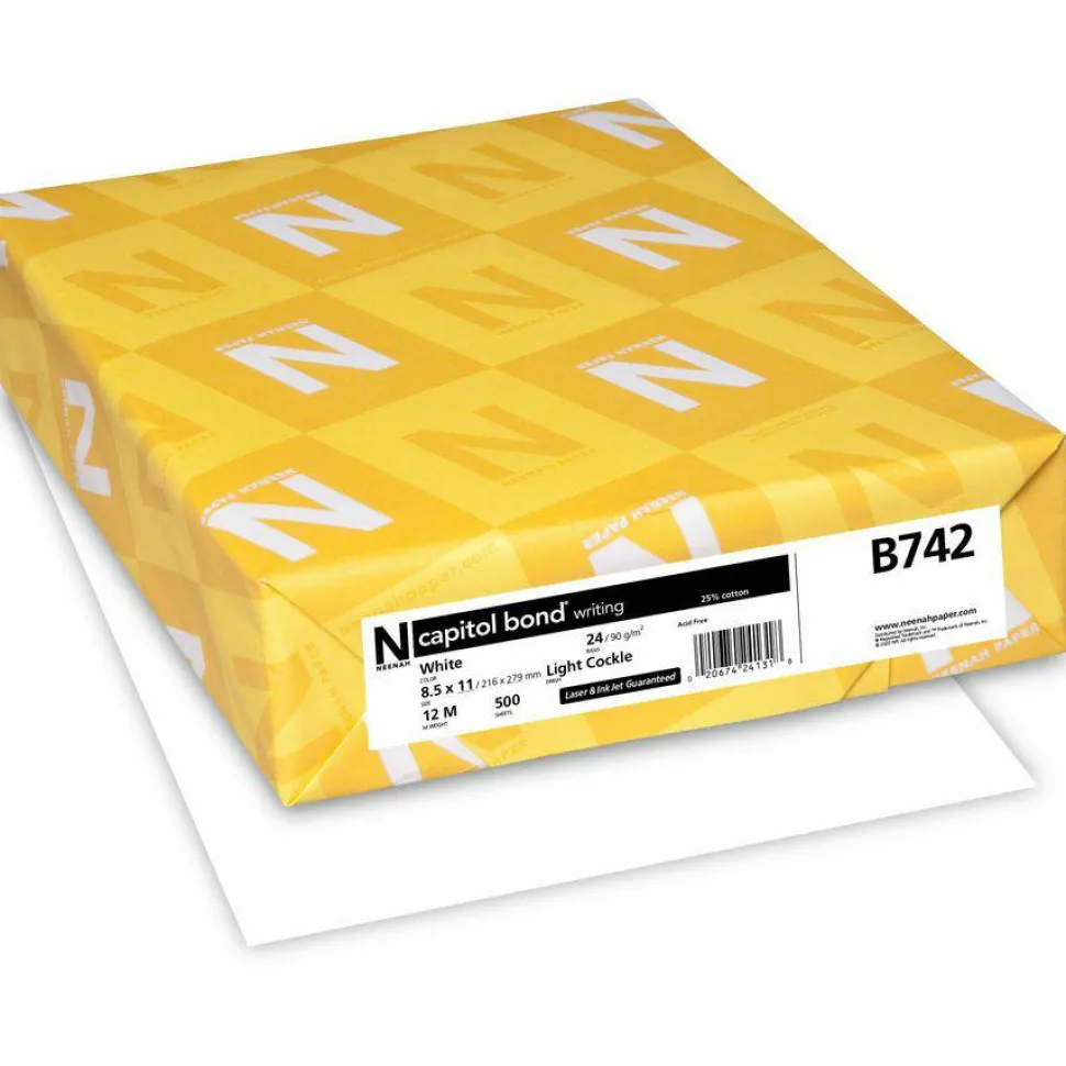Neenah Capitol Bond Paper - White