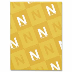 NeenahExact Index Card Stock, 110 Lb., 8 1/2" x 11", Gray, Pack Of 250 Sheets