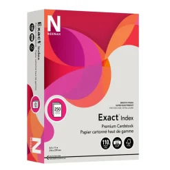 NeenahExact Index Card Stock, 110 Lb., 8 1/2
