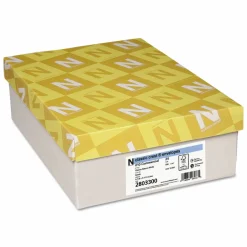 Neenah Paper CLASSIC CREST #10 Envelope, Commercial Flap, Gummed Closure, 4.13 x 9.5, Classic Natural White, 500/Box