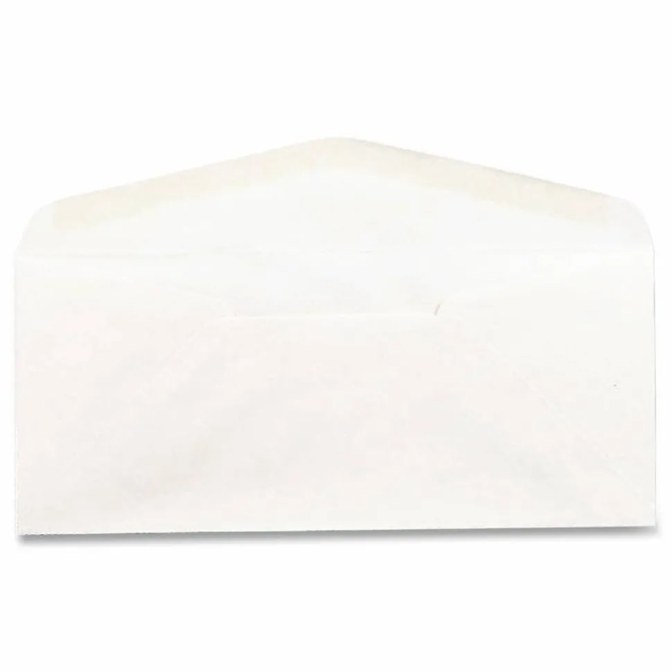 Neenah Paper CLASSIC CREST #10 Envelope, Commercial Flap, Gummed Closure, 4.13 x 9.5, Classic Natural White, 500/Box