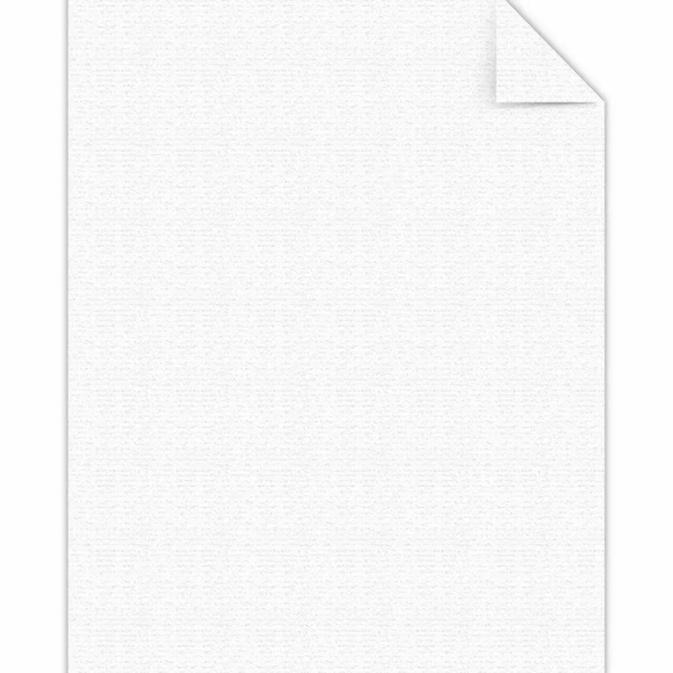 Neenah Paper CLASSIC Laid Stationery, 93 Bright, 24 lb Bond Weight, 8.5 x 11, Avon White, 500/Ream
