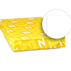 Neenah Premium Card Stock, Bright White, Ledger (11" x 17"), 65 Lb, FSC Certified, Pack Of 250