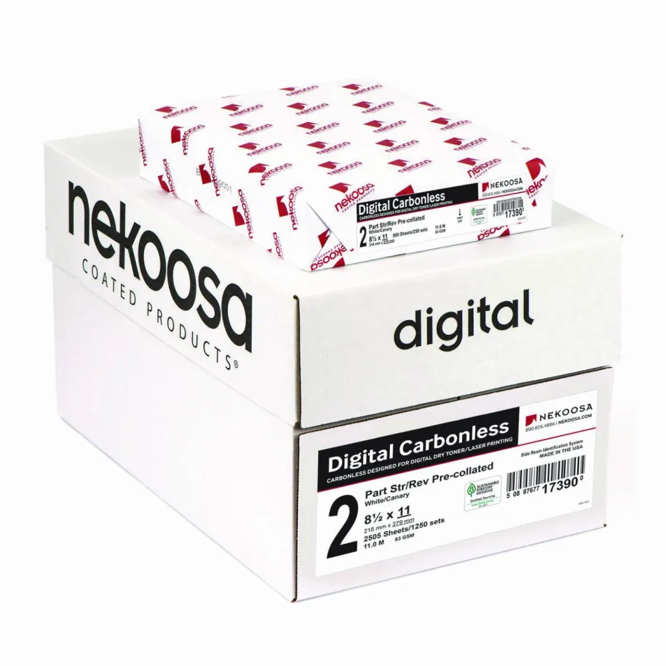 Nekoosa Fast Pack 2pt Digital Carbonless Paper