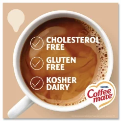 Nestlé Coffee-mate Liquid Creamer, Original Flavor, 0.38 Oz Single Serve, 360/Pack
