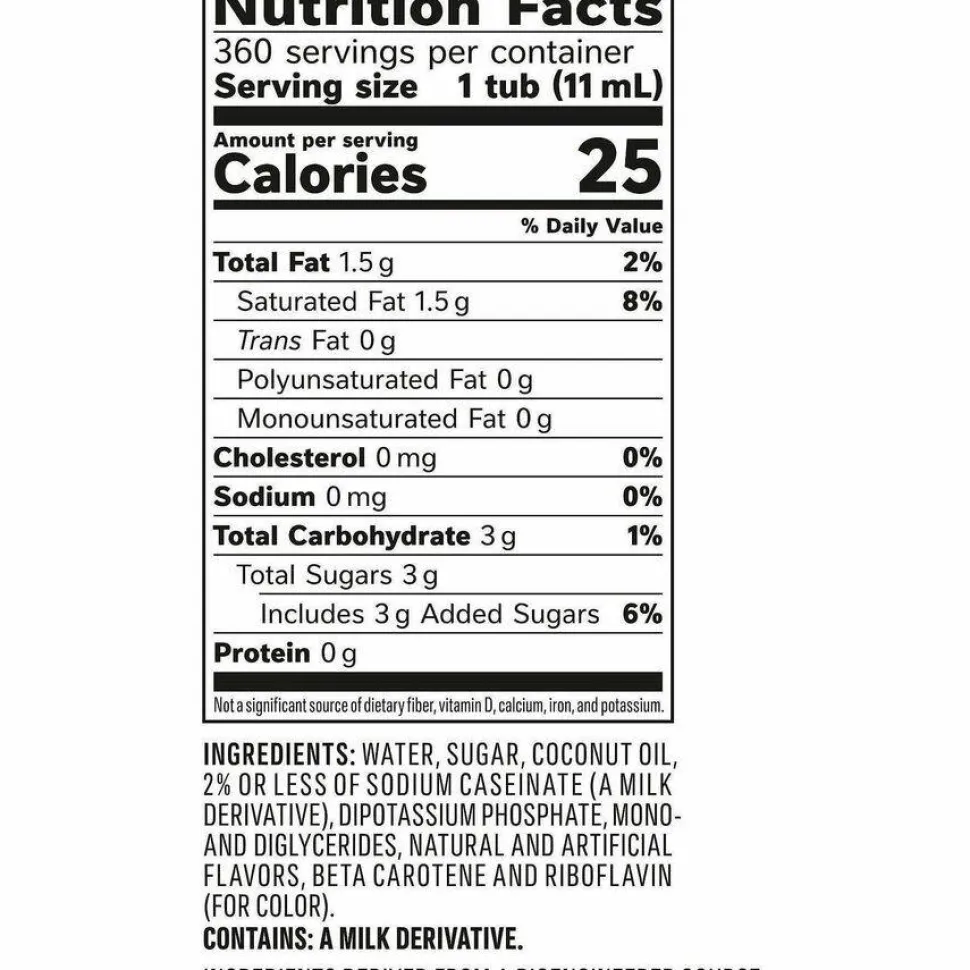 Nestlé Coffee-mate Liquid Creamer, French Vanilla Flavor, 0.38 Oz Single Serve, 360/Pack