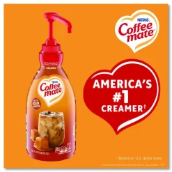 Nestle Professional Solutions Caramel Liquid Concentrate Coffee Creamer - Pump Bottle
