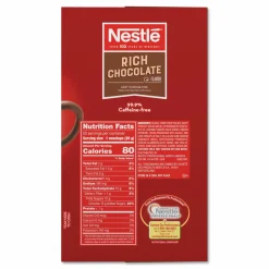 Nestlé Hot Cocoa Mix, Rich Chocolate, 0.71 oz Packets, 50/Box, 6 Box/Carton