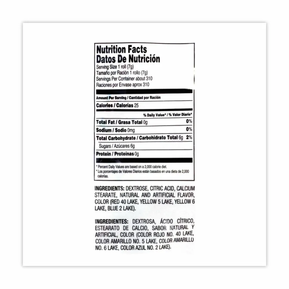 Nestlé Smarties Candy Rolls, 5 lb Bag
