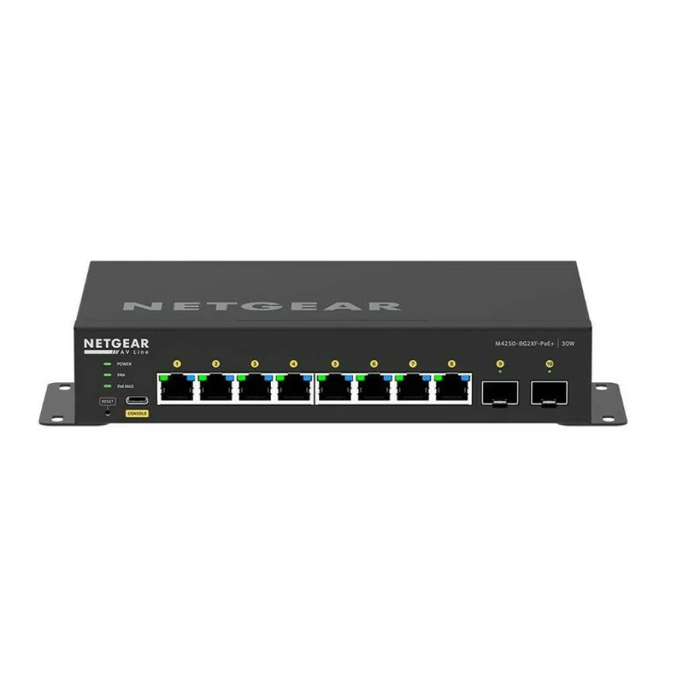 Netgear AV Line M4250 GSM4210PX Ethernet Switch