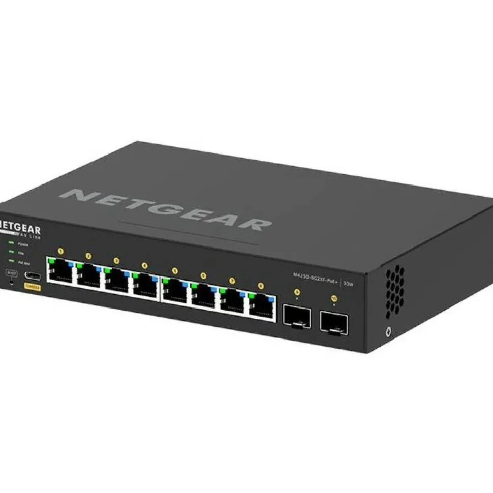Netgear AV Line M4250 GSM4210PX Ethernet Switch