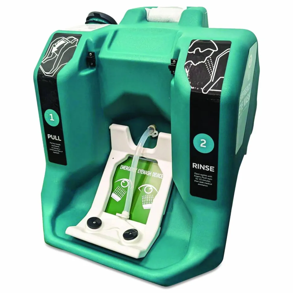 NeutraFlush Gravity Fed Eyewash Station, 16 gal