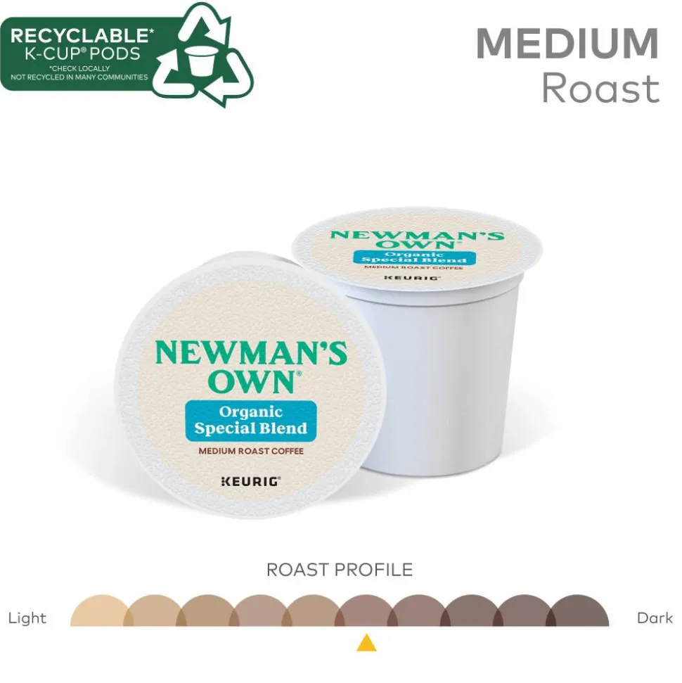 Newman's Own Organics Special Blend Coffee K-Cups, 96/Carton
