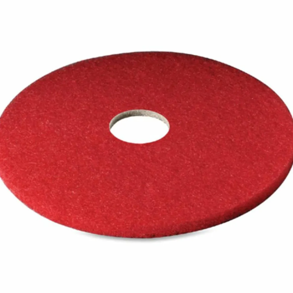 Niagara Red Buffing Pad 5100N, 20 Inch Diameter, Case of 5