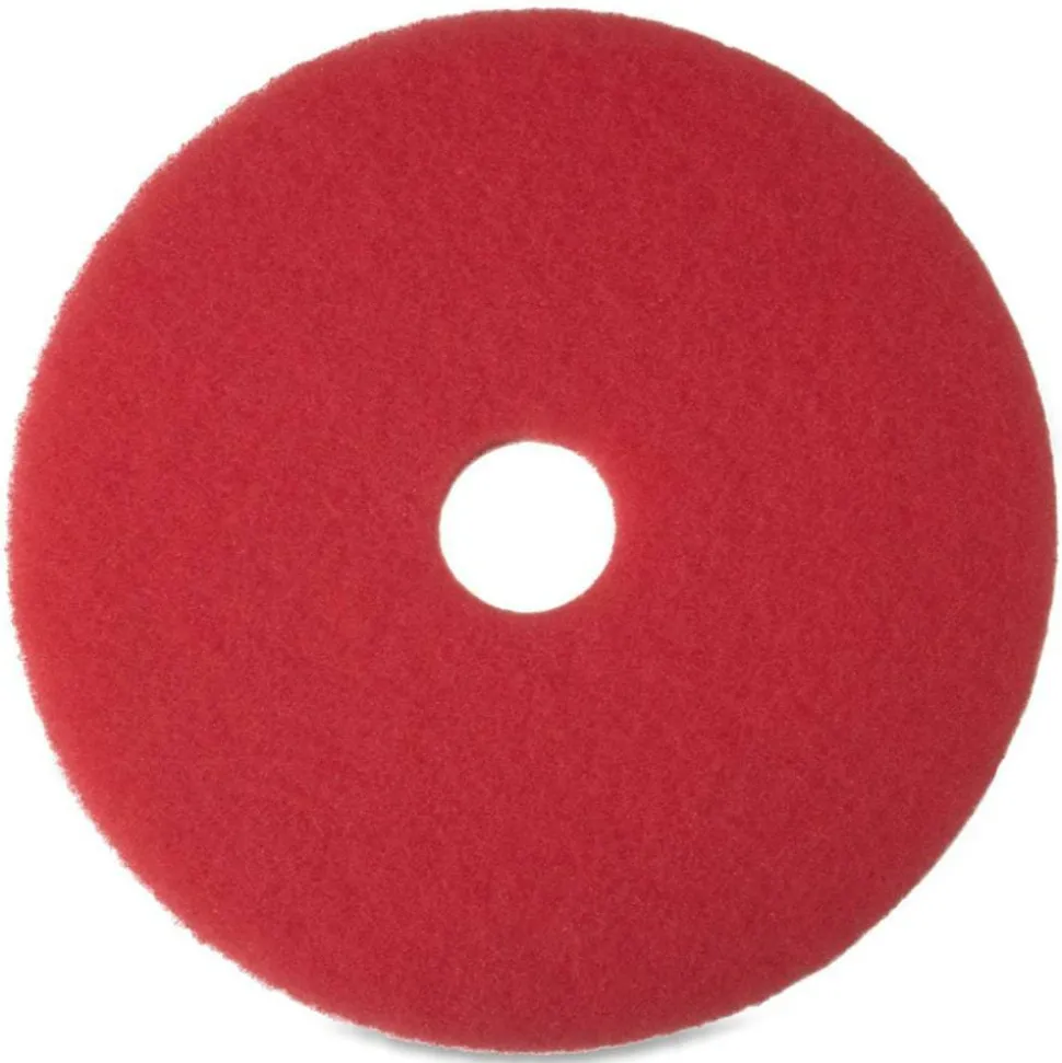 Niagara Red Buffing Pad 5100N, 20 Inch Diameter, Case of 5