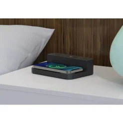 Nonstop Station P Hotel Charging Stations, Black, Case Of 12 Charging Stations
