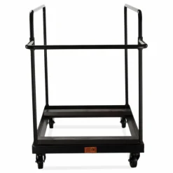 NPS Folding Table Dolly for Round Tables, 660 lb Capacity, 40.5 x 28 x 61.5, Brown