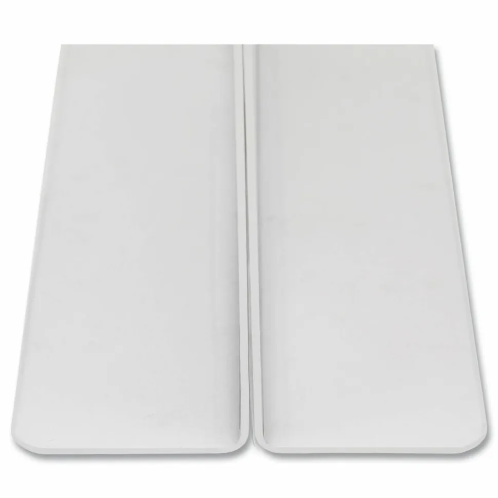 Nu-Dell Double-sided Sign Holder, 8.5"W x 11"H, Rectangular Shape, Double-sided, Self-standing, Acrylic, Clear