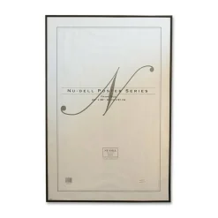Nu-Dell Metal Poster Frame, 24