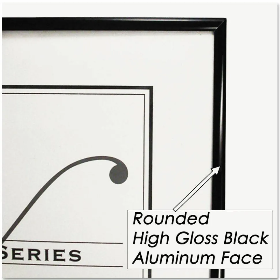 Nu-Dell Metal Poster Frame, 24" x 36", Black
