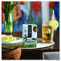 Numi Organic Gunpowder Green Tea, Box Of 18