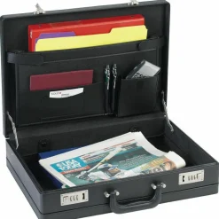 NuSparc Carrying Case (Attaché) Document, Paper, Business Card, Pen - Black