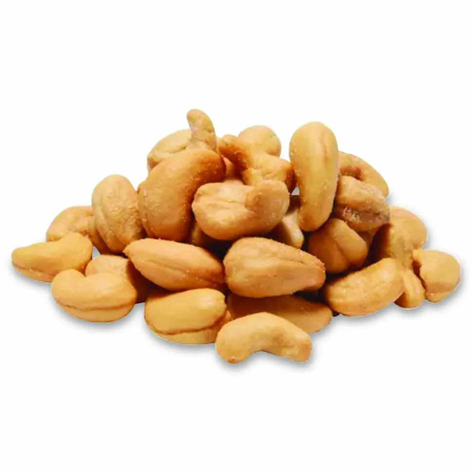 Nut Harvest Sea Salted Whole Cashews, 2.25 oz Pouch, 8/Carton