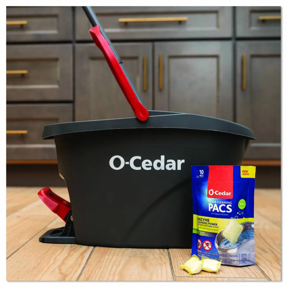 O-Cedar Cleaning PACS, Crisp Citrus Scent, 10/Pack
