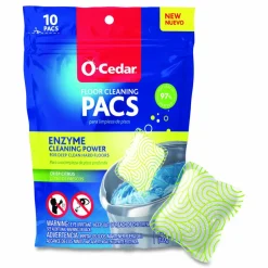 O-Cedar Cleaning PACS, Crisp Citrus Scent, 10/Pack