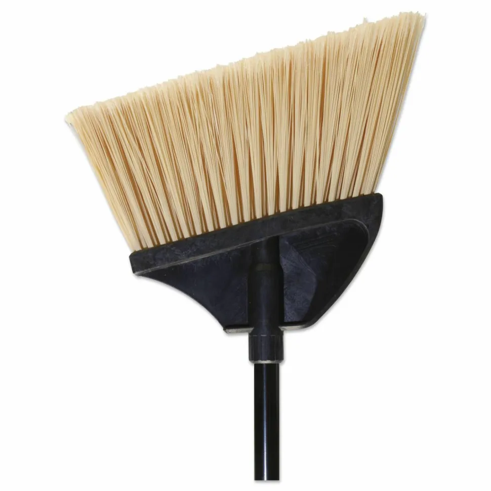 O-Cedar Commercial MaxiPlus Professional Angle Broom, 51" Length, Black